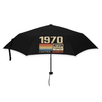 Legends 1970 Vintage 1970 Jubilee 1970 vintage - Umbrella (small) - black - Front