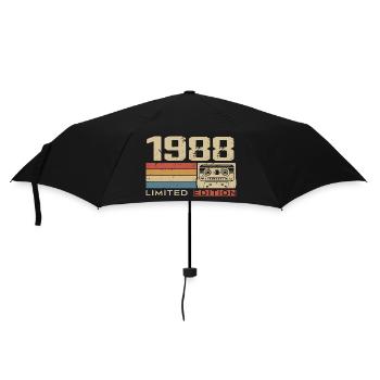 Légendes 1988 Millésime 1988 Jubilé 1988 vintage  - Parapluie standard - noir - Devant