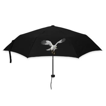 Hen Harrier Circus cyaneus - Umbrella (small) - black - Front