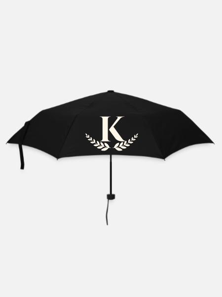 K - Regenschirm (klein) - Schwarz
