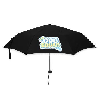 Dog Squad Pastellpfoten - Regenschirm (klein) - Schwarz - Vorne