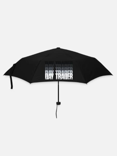Day Trader Aktienmarkt Börse Trader - Regenschirm (klein) - Schwarz
