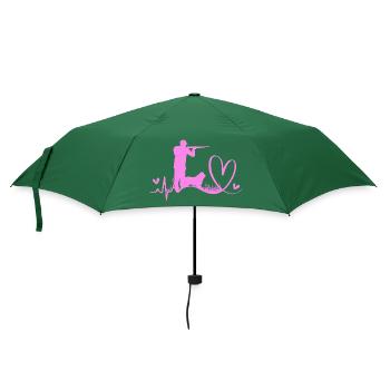 Chasse au canard Chasseur Chasse au canard - Parapluie standard - vert bouteille - Devant