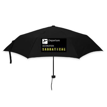 Congé sabbatique - Parapluie standard - noir - Devant