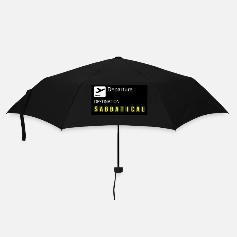 Sabbatical - Regenschirm (klein) - Schwarz