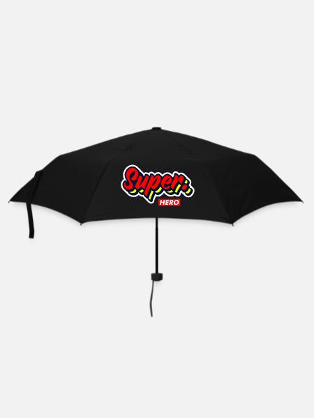 Super hero - Umbrella (small) - black