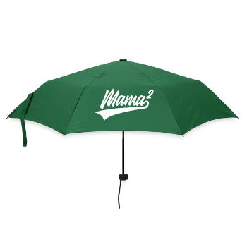 MAMA HOCH 2 MOTHER OF TWO TWINS - Umbrella (small) - bottlegreen - Front