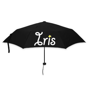 Iris - Parapluie standard - noir - Devant