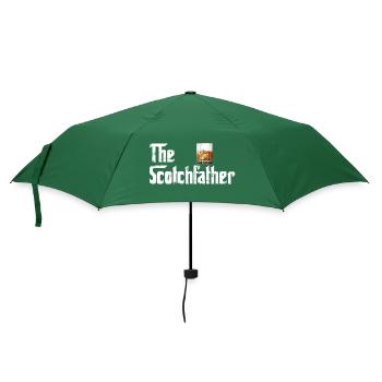 The Scotchfather - Scotch Liebhaber - Geschenk - Regenschirm (klein) - Flaschengrün - Vorne