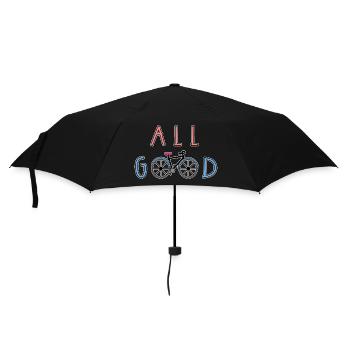 Biker Bicycle Biker Statement - Umbrella (small) - black - Front