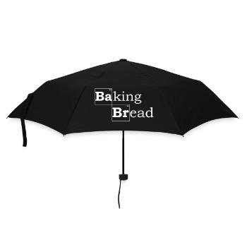Baking Bread - Regenschirm (klein) - Schwarz - Vorne