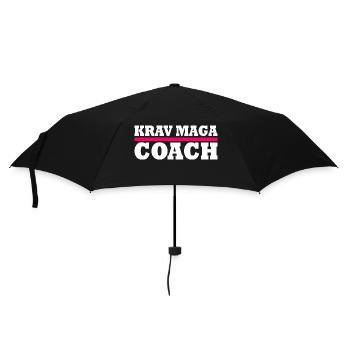 Krav maga - Parapluie standard - noir - Devant