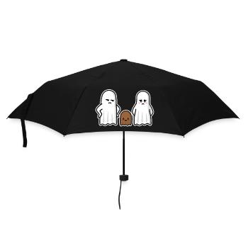 Drôle d’Halloween Adultère Ghost Bastard Baby - Parapluie standard - noir - Devant
