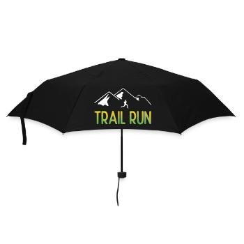 Trailrun - Regenschirm (klein) - Schwarz - Vorne