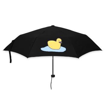 Bébé canard - Parapluie standard - noir - Devant