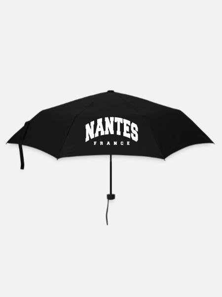 Nantes - Regenschirm (klein) - Schwarz
