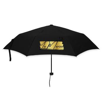 La mariée gold - Parapluie standard - noir - Devant