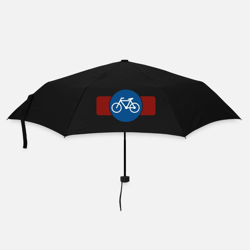 Fahrrad - Regenschirm (klein) - Schwarz