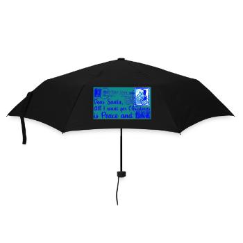 Noël Noël père Noël nicolas coquine - Parapluie standard - noir - Devant