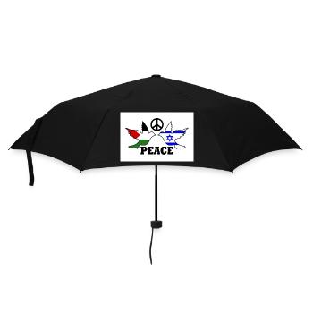 Peace for Free Palestine Israel - Parapluie standard - noir - Devant