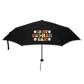 In My Cat Mom Era - Umbrella (small) - black - Front