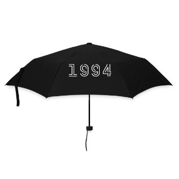 1994 Jahrgang geboren Vintage Geburtstag 1994 - Regenschirm (klein) - Schwarz - Vorne