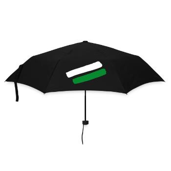 Steiermark Style Streifen - Regenschirm (klein) - Schwarz - Vorne