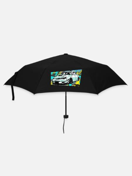 Car comic style - Umbrella (small) - black