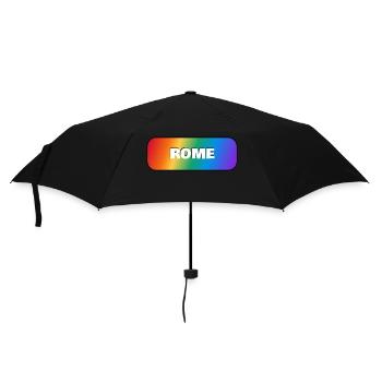 Rome Italie Gay Pride - Parapluie standard - noir - Devant