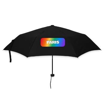 LGBT Paris France Gay Pride - Parapluie standard - noir - Devant
