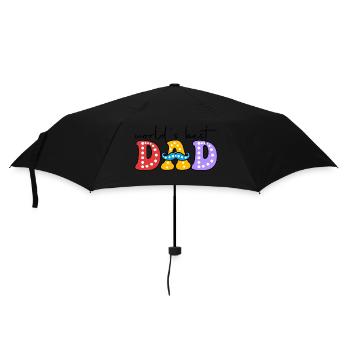 WORLD'S BEST DD - Umbrella (small) - black - Front