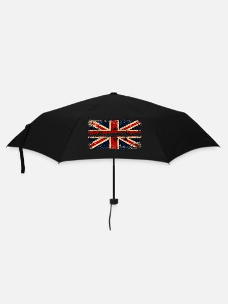 Great Britain Flag Union Jack Flag London UK - Umbrella (small) - black