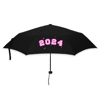 2024 Star Pink - Umbrella (small) - black - Front