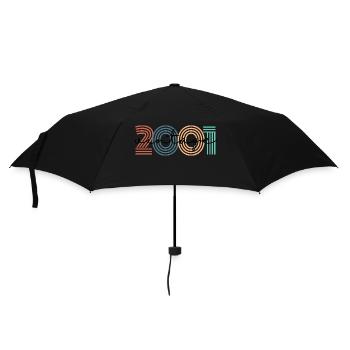 2001 vintage rétro - Parapluie standard - noir - Devant