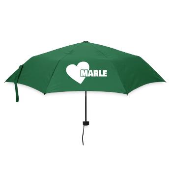 First name Marle - Umbrella (small) - bottlegreen - Front