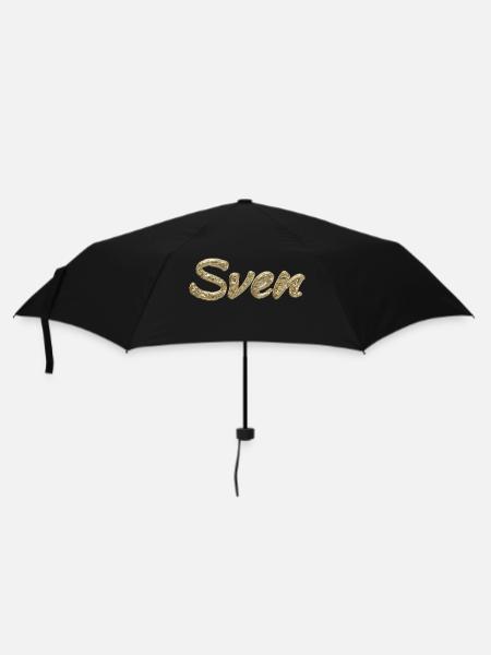 Sven Sven - Regenschirm (klein) - Schwarz