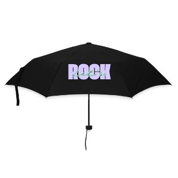 Let's Rock - Umbrella (small) - black - Front