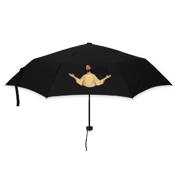 I'm telling dad - Umbrella (small) - black - Front