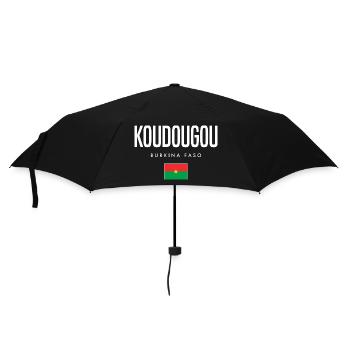 Koudougou Burkina Faso - Regenschirm (klein) - Schwarz - Vorne