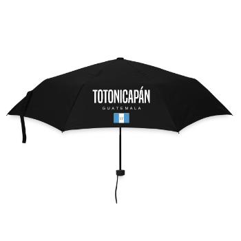 Totonicapán Guatemala Guatemalteken - Regenschirm (klein) - Schwarz - Vorne