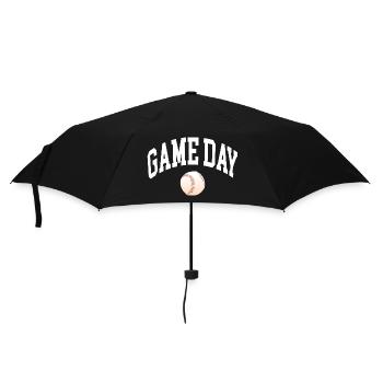 Game Day Baseball Fan - Umbrella (small) - black - Front