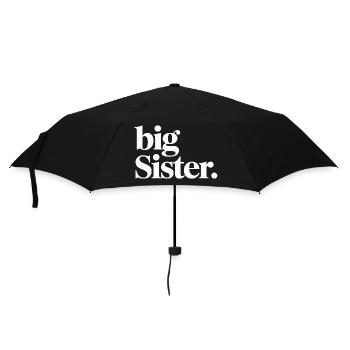 Typographie de la Grande Sœur - Parapluie standard - noir - Devant