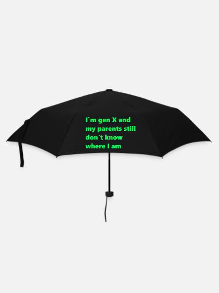 GenX - Umbrella (small) - black