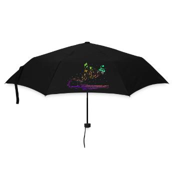 Fosse, section de percussions de marimbistes - Parapluie standard - noir - Devant