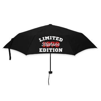 Limitierte Auflage Stéphane 1976 - Regenschirm (klein) - Schwarz - Vorne