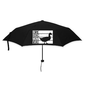 Beste Entenmama aller Zeiten - Regenschirm (klein) - Schwarz - Vorne