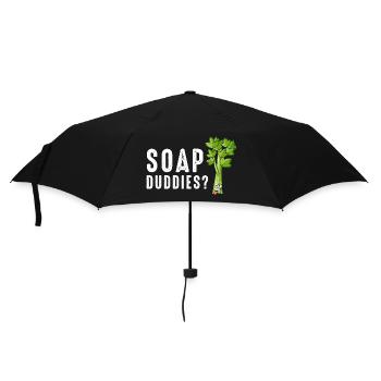 Soap Buddies Céleri rient - Parapluie standard - noir - Devant