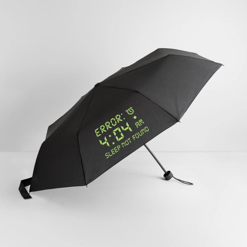 Error 404, sleep not found programmer gamble Umbrella (small)
