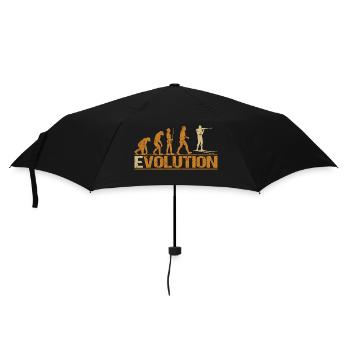 Biathlon Schießen Evolution - Regenschirm (klein) - Schwarz - Vorne