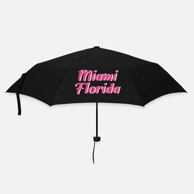 Miami Florida - Regenschirm (klein) - Schwarz